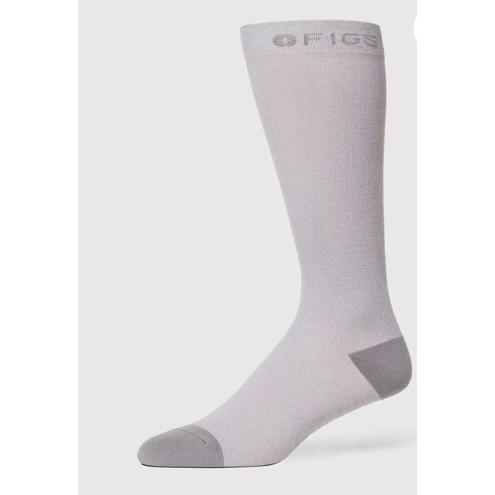FIGS Gray Compression Socks - Picture 3 of 5
